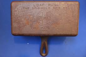 Griswold Cast Iron Loaf Pan 877 Griswold Cast Iron Loaf Pan Loaf