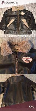 Hawke Co Vegan Leather Brown Bomber Jacket Worn Once For Pics Hawke Co Faux Leather Bomber Jacket Brown Bomber Jacket Faux Leather Bomber Jacket Jackets