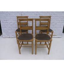Warehouse Clearance Seconds Damaged Cancelled Orders Set Of 4x Chapel Chairs In Soft Oak With Nevada Truffle Seat Pub Furniture Outdoor Furniture Sets Chair