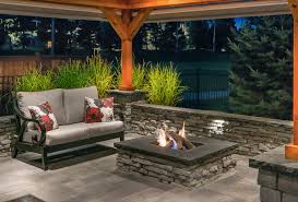 These fire pits traditionally have closed sides, with an opening on the front and a chimney on top. 3 Unique Outdoor Fireplace And Fire Pit Designs To Consider In Hinsdale Il Goldleaf Landscape Management