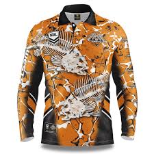 Wests tigers main supporter jersey junior. Buy 2021 Wests Tigers Skeletor Nrl Fishing Shirt Adult Your Jersey