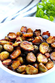 Honey Balsamic Roasted Brussels Sprouts Recipe Perfectly Oven Roasted Sprouts Tos Frozen Brussel Sprouts Recipe Sprout Recipes Brussel Sprout Recipes Roasted