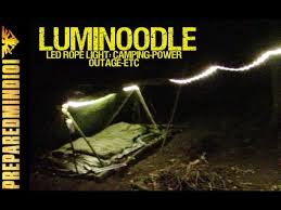 Luminoodle Led Rope Light Camping Emergencies And More Preparedmind101 Youtube