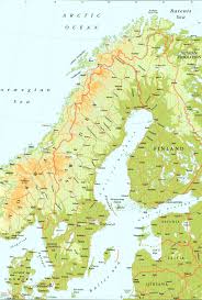 Download fully editable outline map of sweden. Large Detailed Elevation Map Of Sweden With Roads And Cities Sweden Europe Mapsland Maps Of The World