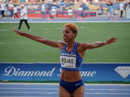 I am watching women's triple jump especially to see whether yulimar rojas will break the world record established by inessa kravets in 1995. Yulimar Rojas Wikipedia
