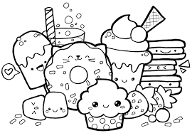 Free download 38 best quality cute kawaii food coloring pages at getdrawings. Cute Food Coloring Pages K5 Worksheets Doodle Coloring Cute Coloring Pages Cute Doodle Art