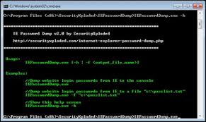 Der internet explorer hat das passwort gespeichert und fügt es automatisch ein. Zeigt Alle Im Internet Gespeicherten Passworter An Explorer Mit Iepassworddump Stealth Settings