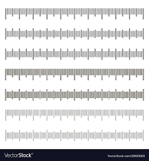 Ruler Scale Measure Or Length Measurement Scale