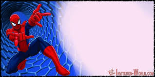 We did not find results for: Printable Spider Man Birthday Invitation Template Invitation World