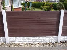 Composite Fence Pickets Vs Cedar Fence Pickets Wood Grain Vinyl Fence Plastic Garden Fencing Garden Fence Panels