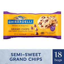 Grand Chips Semi Sweet Chocolate Chips Case Of 18 Semi Sweet Chocolate Chips Chocolate Chip Butter Cookies Easy