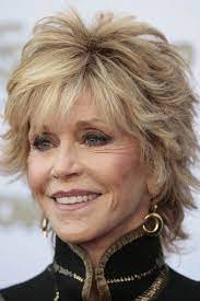 She is best known for such movies as barefoot in the park (1967). Jane Fonda Short Natrual Straight Layered Synthetic Hair Capless Wigs 8 Inches Older Women Hairstyles Hair Styles Braided Hairstyles