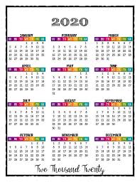 2020 Printable Warm Beachball Fun Calendar 2020 Wall Calendar Etsy Calendar Printables Print Calendar Full Year Calendar