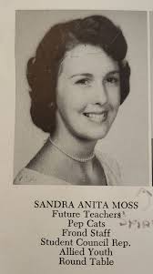 Does anyone have an annual that would have Jane Moss in it as a Senior?  Maybe 1953 or 1954? I would love to see some pictures of her. Many of her  photos