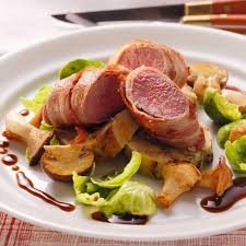 Kalbsfilet Im Speckmantel Rezept Kalbsfilet Rezepte Speckmantel
