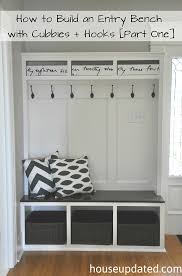 Light and dark wood shoe cabinets with unpadded seat and drawers. 25 Best Diy Entryway Bench Projects Ideas And Designs For 2021