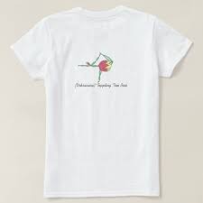 Toppling Tree Pose Vrksasana T Shirt Zazzle Com Tree Pose Bridge Pose Womens Yoga Clothes