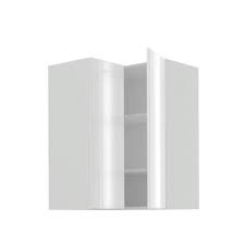 Cette cuisine ikea metod joue avec les couleurs et les matières. Meuble Haut D Angle De Cuisine Helsinki Blanc 2 Portes H103xl67 Leroy Merlin