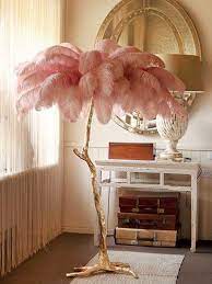 This fluffy lamp features a polished chrome base and pole. Feather Floor Lamp From Luisaviaroma On 21 Buttons