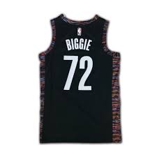 Jerseys icon represent brooklyn wearing the team's true colors with the nike icon jersey. Nike Nike Brooklyn Nets City Edition Biggie Swingman All The Right