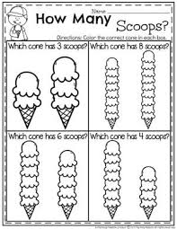 How Many Ice Cream Scoops Math Preschool Counting Worksheets Countingworksheets Preschool Counting Worksheets Preschool Math Worksheets Preschool Worksheets