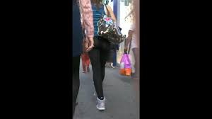 Candid teen ass