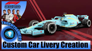 I made a few liveries, but could not force myself to make a livery for every team on the grid. F1 2020 Car Customization Create Your Own Livery Youtube