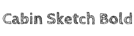 Cabin incorporates modern proportions, optical adjustments, and some. Cabin Sketch Bold Font Ffonts Net