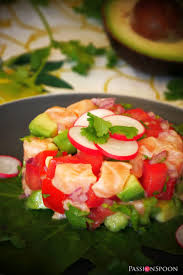 Maybe you would like to learn more about one of these? Fresh Avocado Salmon Ceviche Peruvian Dish Passionspoon Recipes