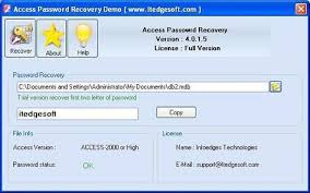 After that, when a password dialog box will appear on your screen. Download Mdb Password Cracker 4 0 1 5
