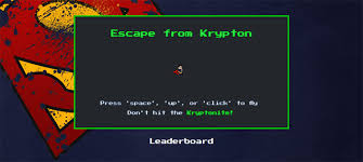 Source Code Simple Superman Game Using Javascript Html Css Free Download