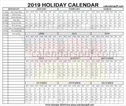 Holiday Calendar 2019 Germany Holiday Calendar Holiday Calendar Printable Usa Holidays