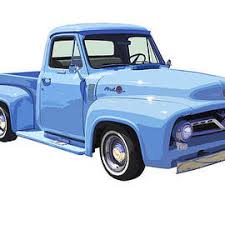 Image result for Alberta Blue 1955 Truck