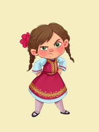 Artstation Lil Mad Macedonian Girl Martina Petrova Cartoon Character Design Character Design Animation Animation Character Drawings