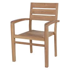 Accueil » chaise jardin teck. Fauteuil De Jardin En Teck Massif Avec Coussin