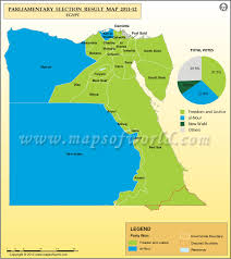 Map Of Egypt Election Results Previous Election Results Of