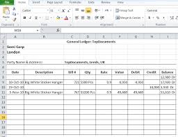 Download General Ledger Templates In Excel Format Xlsx Free Templates Download General Ledger Accounting Templates