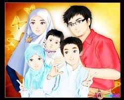 Namun begitu, ramai yang tidak mengetahui amalan menggantung gambar kahwin, konvokesyen ataupun keluarga adalah tidak dibenarkan di dalam islam. 98 Kartun Keluarga Islami Bahagia Cikimm Com