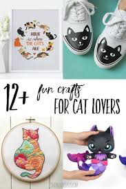 12 Cat Crafts For Adults To Make In 2020 Cat Crafts Crafts Diy Crafts For Adults