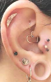 Cavana 5 Crystal Ear Piercing Jewelry 16g Earings Piercings Ear Jewelry Helix Piercing Jewelry
