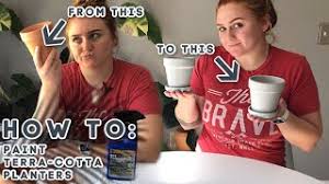 What paint to use on terracotta plant pots, how to prepare your pots for painting, and how to seal clay pots. How To Paint A Terracotta Pot Step By Step Painting Guide