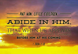 Why B Mad on Twitter: "1 JOHN 2:28 And Now, Little Children, Abide ...