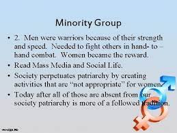 Gender Inequality Nature Vs Nurture Gender Stratification Males