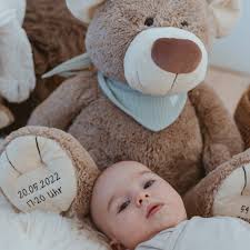 Lou der Bär mit Echtmaßen und Gewicht