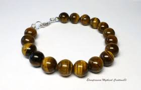 Yellow Tiger Eye Gemstone Bracelet Gentlemans Bracelet Mens Jewellery Giftforhim Birthday Gift Beaded J Beaded Jewelry Bracelets For Men Jewelry Gifts