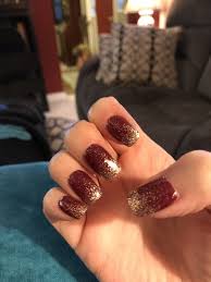 Ombre Black And Red Glitter Nails My Latest Ombre Nails Ombre Nail Colors Ombre Nails Red Ombre Nails