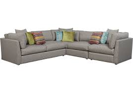 Boca Raton Gray Left Facing Closed 3 Pc Sectional 2299 99 120w X 120d X 35 5h Find Affordable Sofas For Y Affordable Sofa Living Room Sofa Couches For Sale
