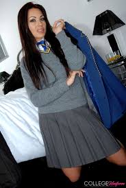 Collegeuniform Zoey Territory Curvy Town yes porn pics xxx