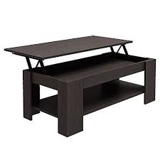 Buy beautifully decorated, trendy, custom and handmade expresso coffee pots at alibaba.com. Home Source Caspian Lift Top Coffee Table With Storage Shelf Espresso Walnut Oak White Espresso Buy Online In United Arab Emirates At Desertcart Ae Productid 47895095