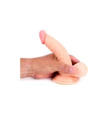 Cox Curved Dildo 2 Flesh Suction Cup 16 x 4 cm - dildoshop